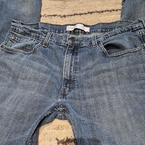 Signature by Levi Strauss Mens S61 Relaxed Fit Blue Jeans Size 36 X 32